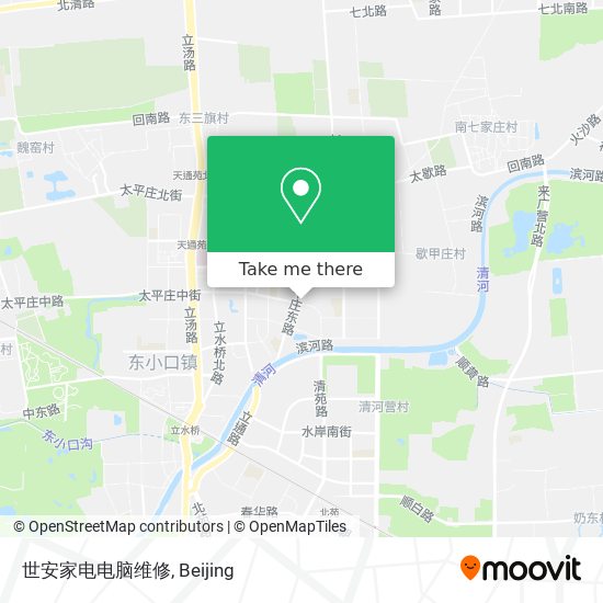 世安家电电脑维修 map