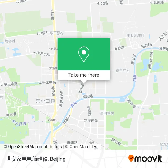 世安家电电脑维修 map