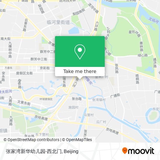 张家湾新华幼儿园-西北门 map