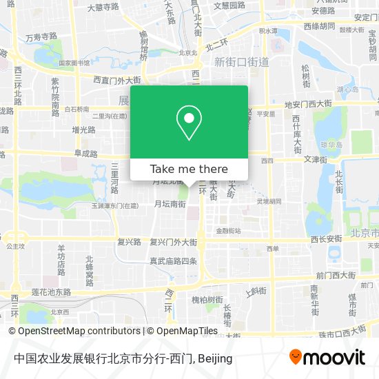中国农业发展银行北京市分行-西门 map