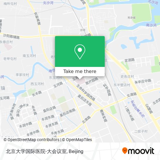 北京大学国际医院-大会议室 map