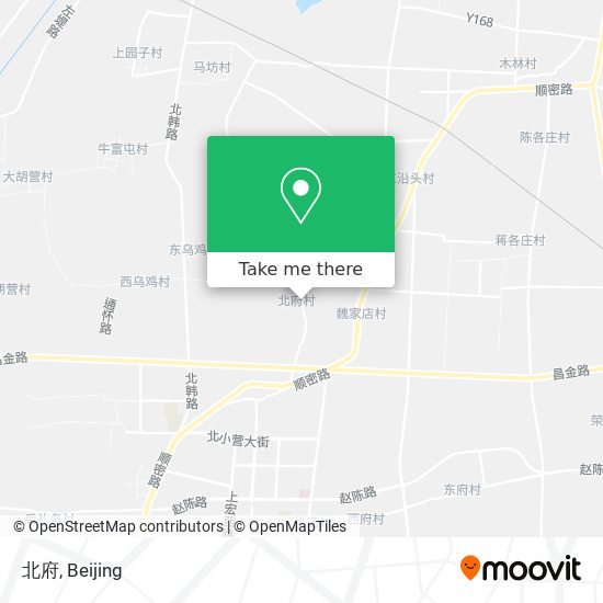 北府 map