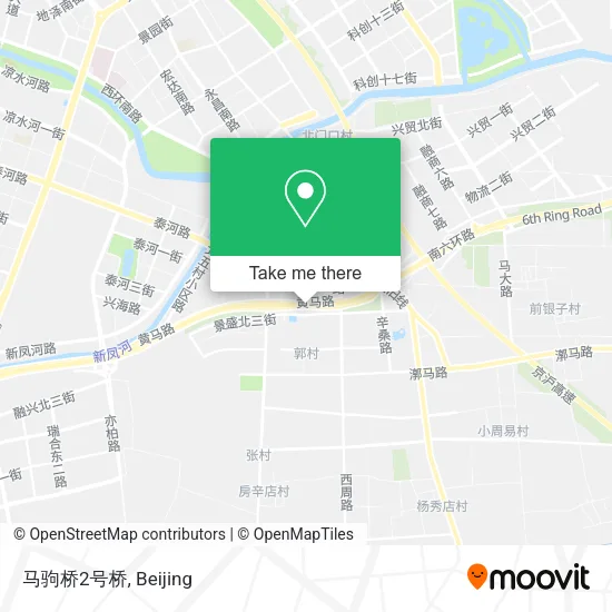 马驹桥2号桥 map