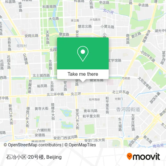 石冶小区-20号楼 map