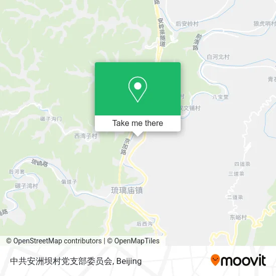中共安洲坝村党支部委员会 map