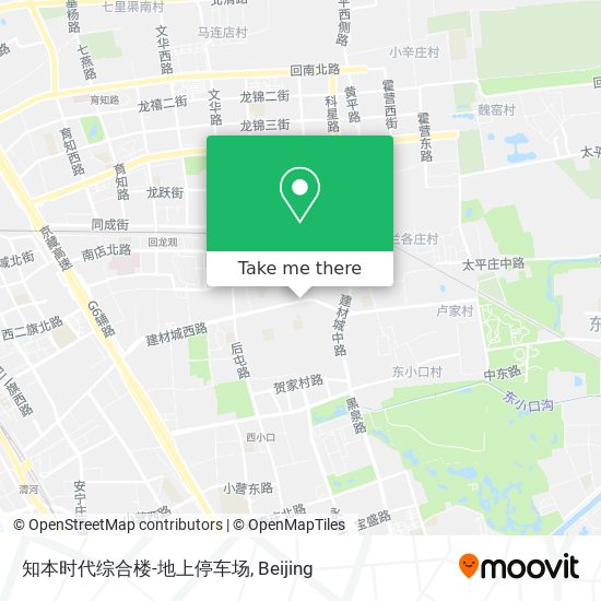 知本时代综合楼-地上停车场 map