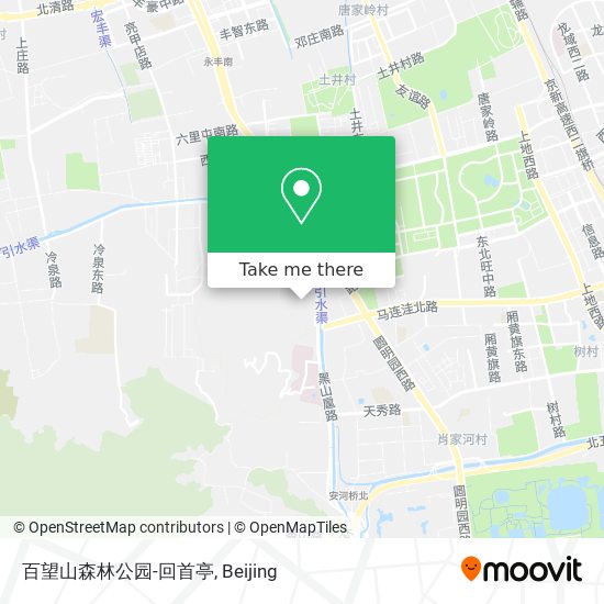 百望山森林公园-回首亭 map