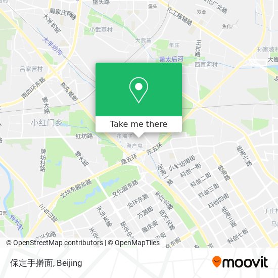 保定手擀面 map