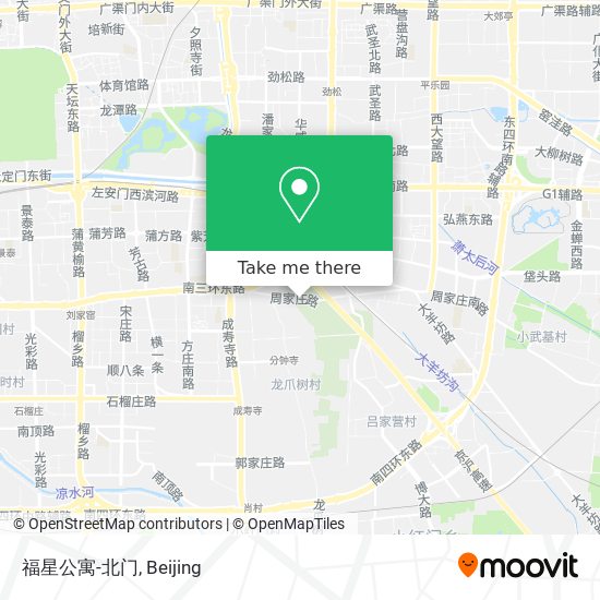 福星公寓-北门 map