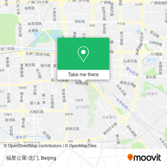 福星公寓-北门 map