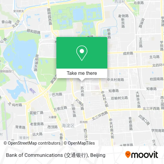 Bank of Communications (交通银行) map