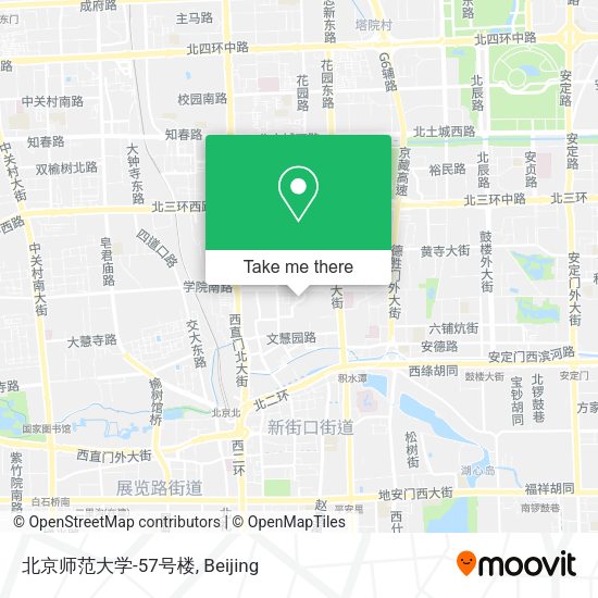 北京师范大学-57号楼 map