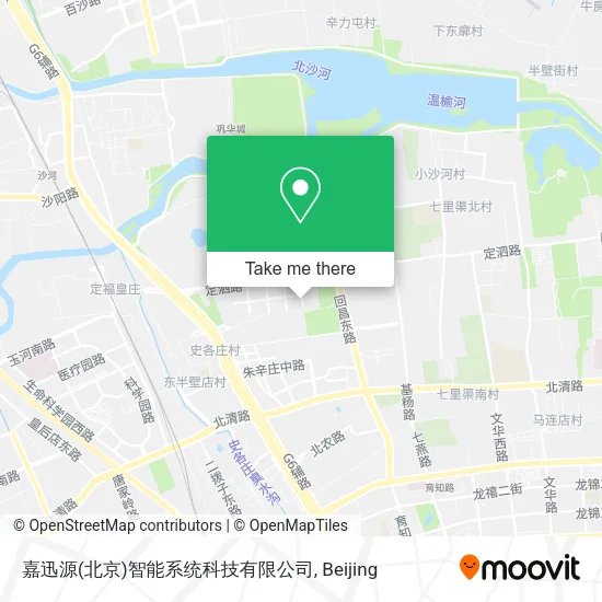 嘉迅源(北京)智能系统科技有限公司 map