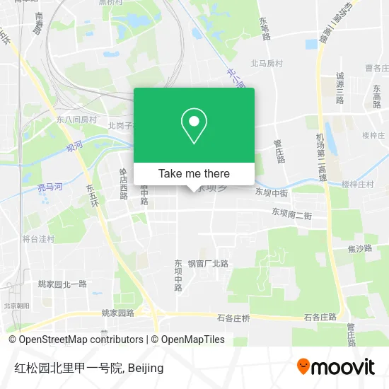 红松园北里甲一号院 map