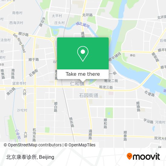 北京康泰诊所 map