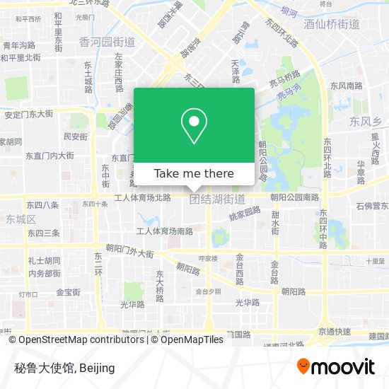 秘鲁大使馆 map