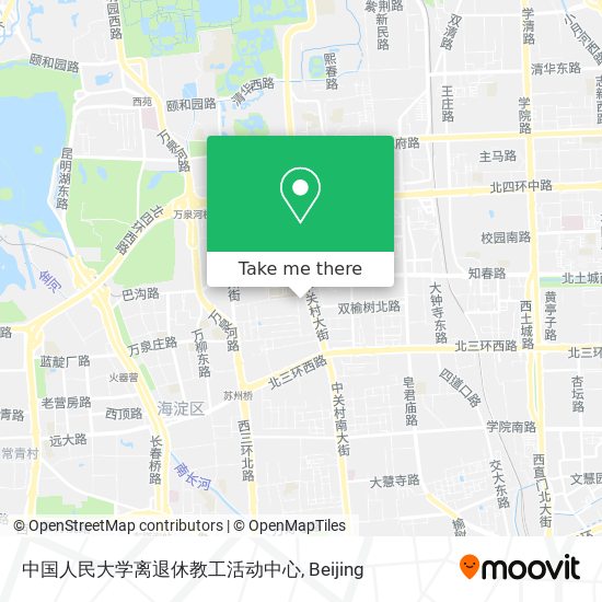 中国人民大学离退休教工活动中心 map
