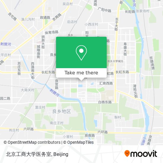 北京工商大学医务室 map