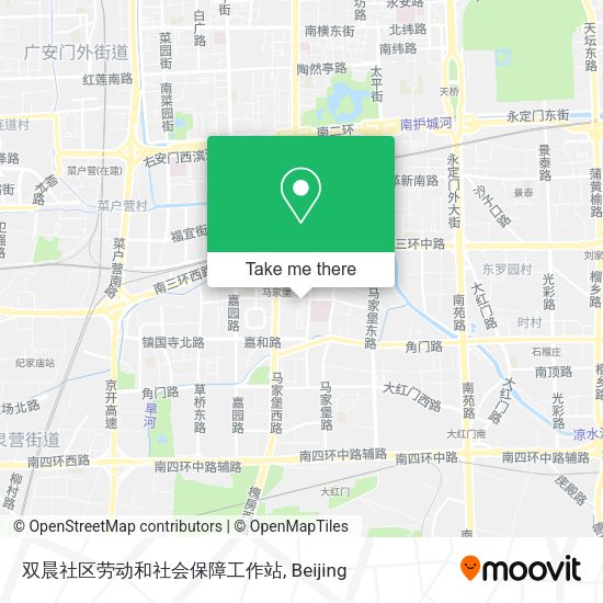双晨社区劳动和社会保障工作站 map