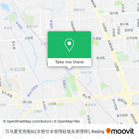 万马爱充充电站(京密引水管理处埝头管理所) map