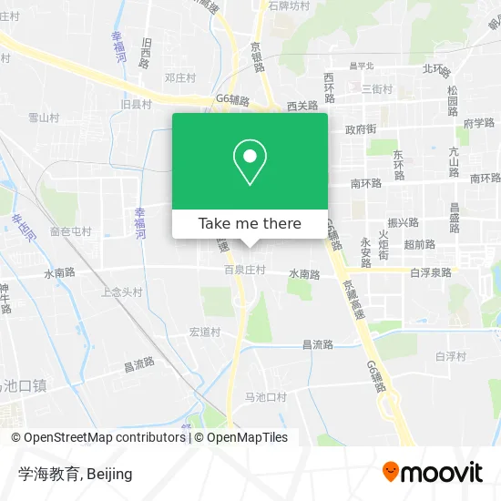 学海教育 map