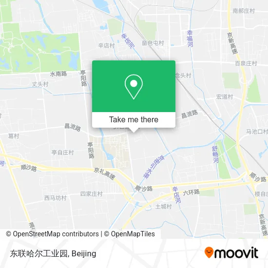 东联哈尔工业园 map