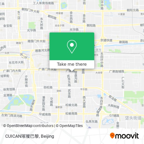 CUICAN璀璨巴黎 map