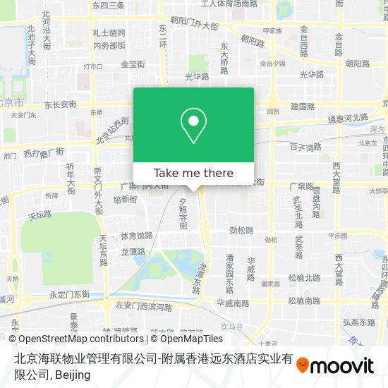 北京海联物业管理有限公司-附属香港远东酒店实业有限公司 map