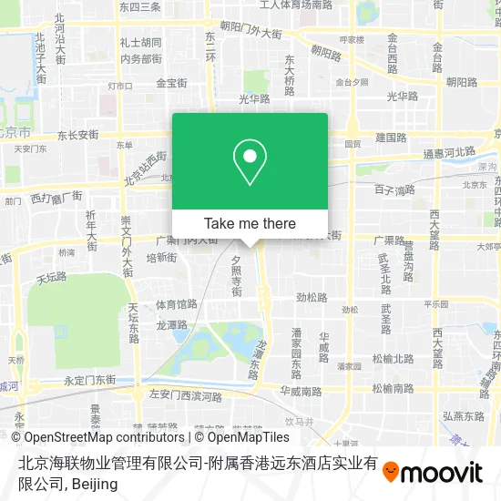 北京海联物业管理有限公司-附属香港远东酒店实业有限公司 map
