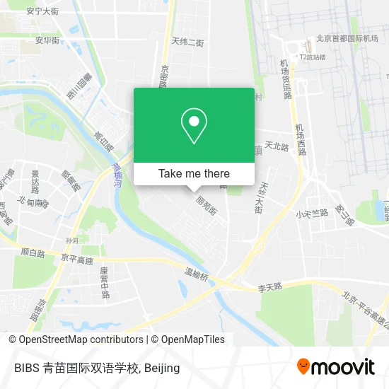 BIBS 青苗国际双语学校 map