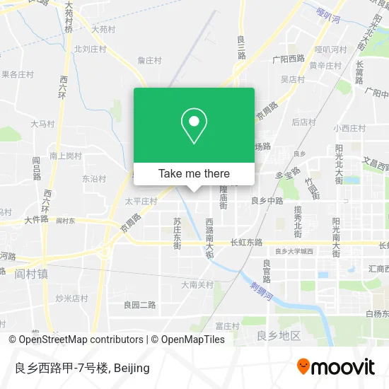 良乡西路甲-7号楼 map