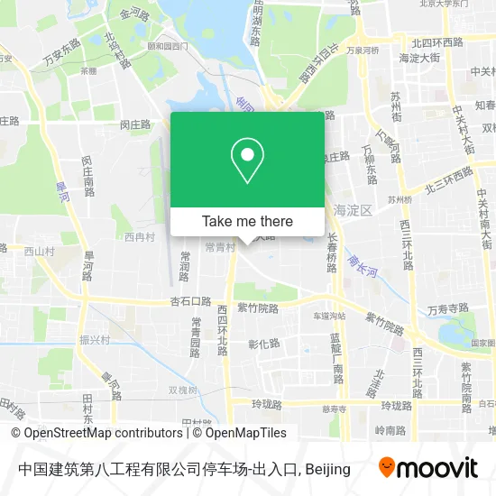 中国建筑第八工程有限公司停车场-出入口 map
