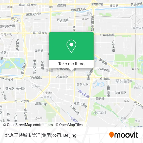 北京三替城市管理(集团)公司 map