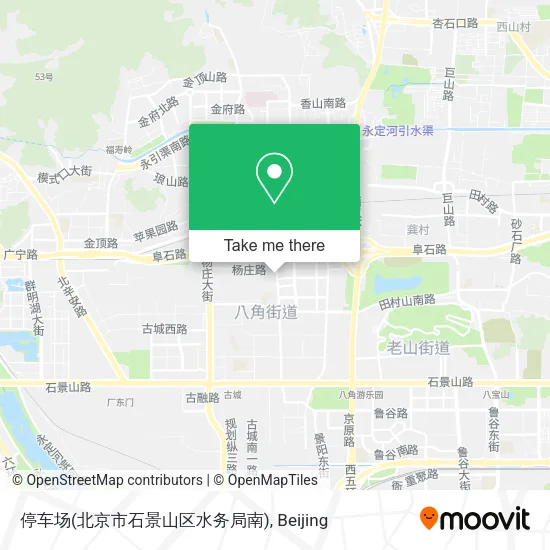 停车场(北京市石景山区水务局南) map