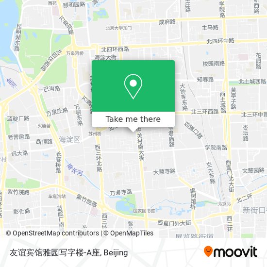 友谊宾馆雅园写字楼-A座 map