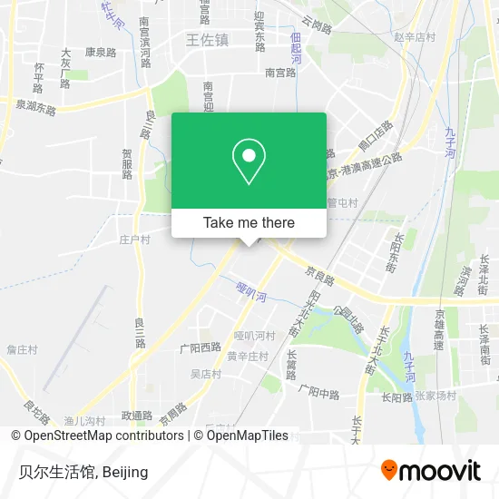 贝尔生活馆 map