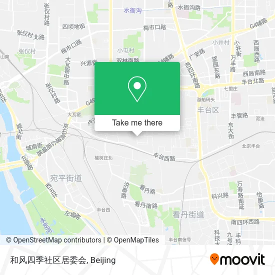 和风四季社区居委会 map