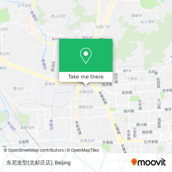 东尼造型(北郝庄店) map