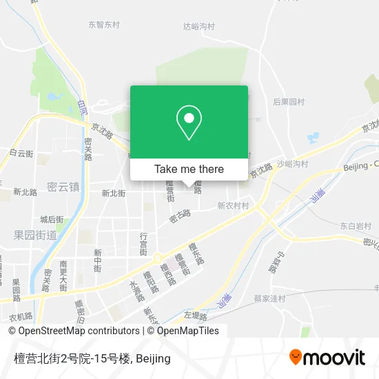 檀营北街2号院-15号楼 map