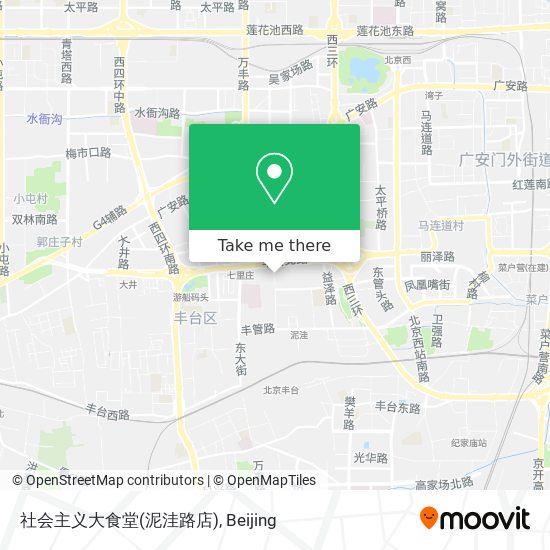 社会主义大食堂(泥洼路店) map