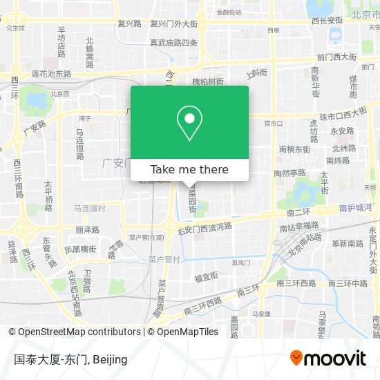 国泰大厦-东门 map