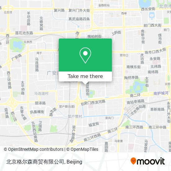 北京格尔森商贸有限公司 map