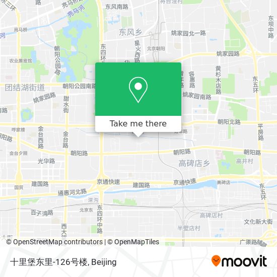 十里堡东里-126号楼 map