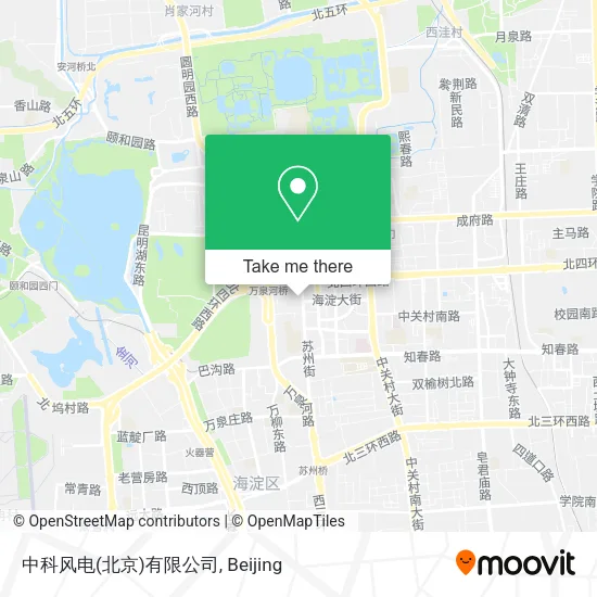 中科风电(北京)有限公司 map