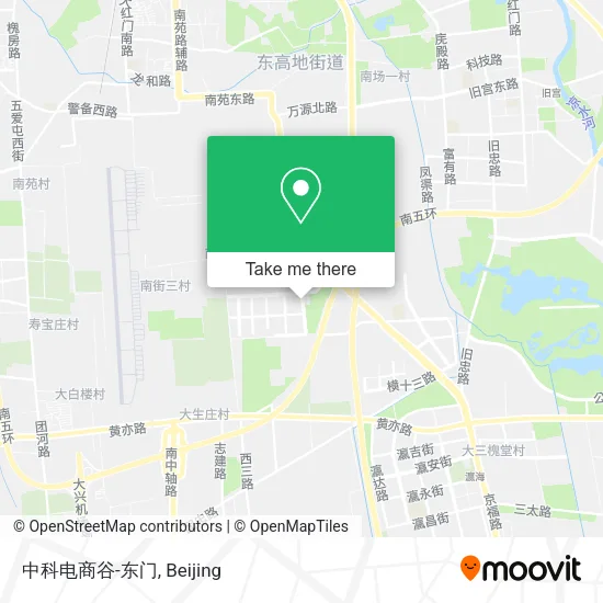 中科电商谷-东门 map