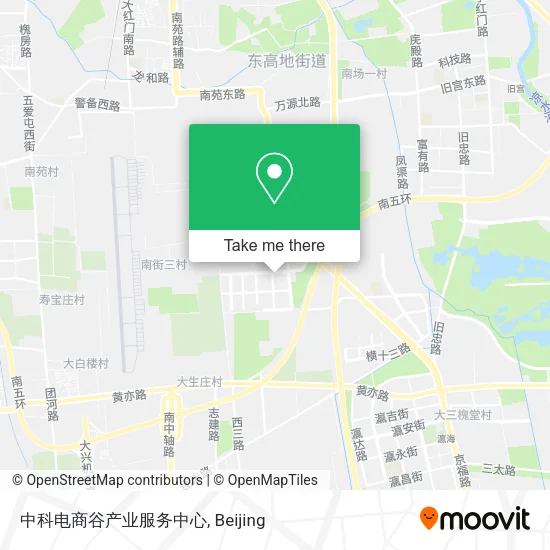 中科电商谷产业服务中心 map