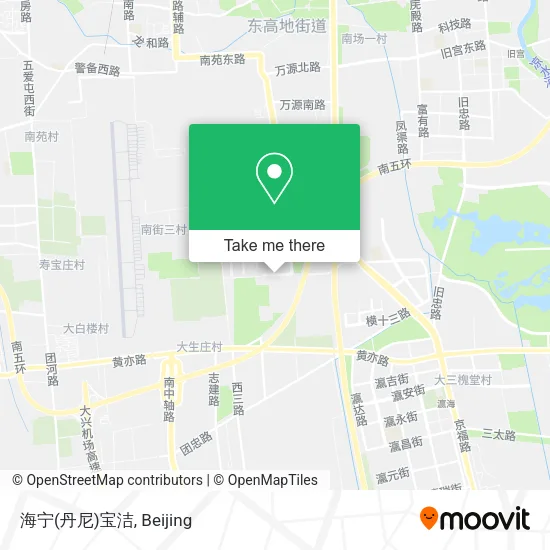 海宁(丹尼)宝洁 map