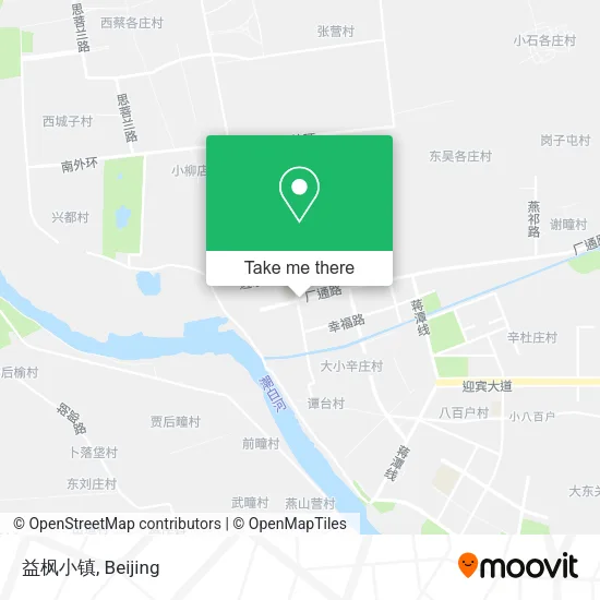 益枫小镇 map