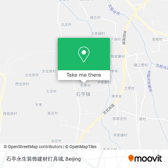 石亭永生装饰建材灯具城 map