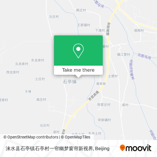 涞水县石亭镇石亭村一帘幽梦窗帘新视界 map